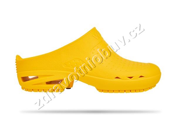 pantofle WOCK Bloc 06 yellow
