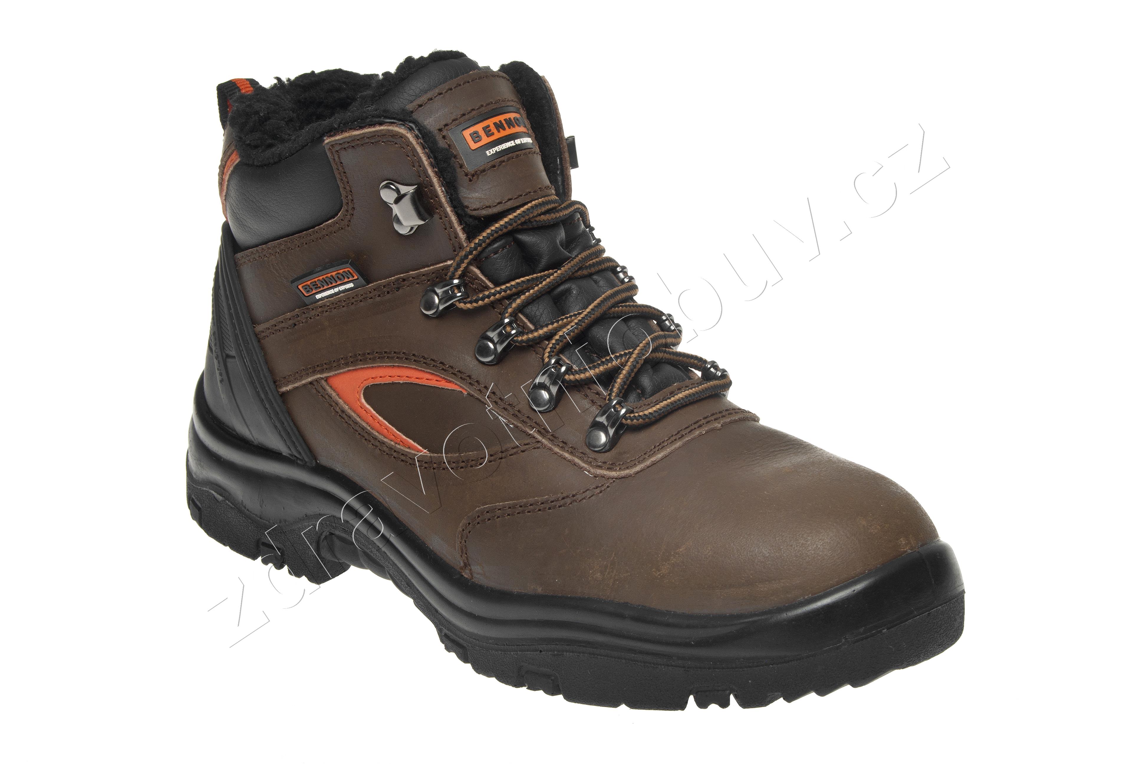 BA Z40290 kotníková obuv hnědá zim. kod:0374040240