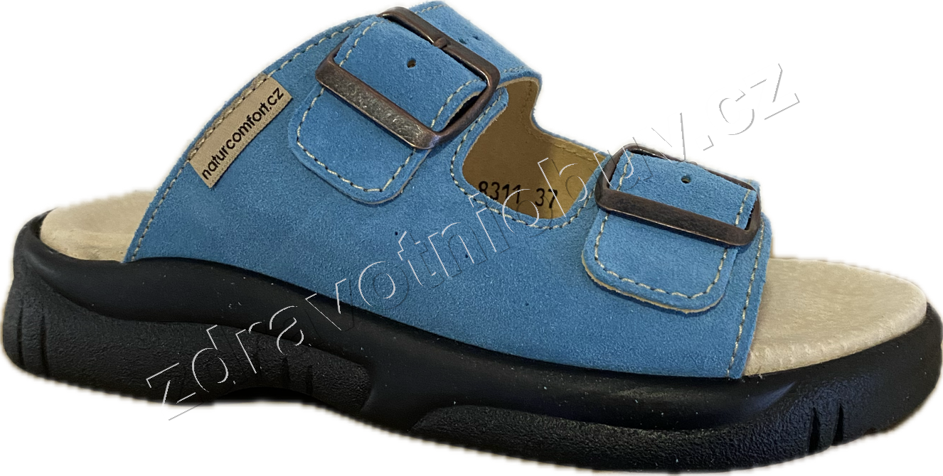 pantofle 8311 modré