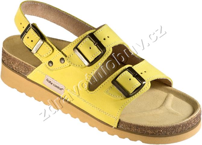 sandály 1004/006 KLH2 žluté