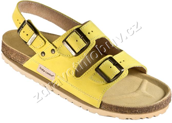 sandály 1004 EH2 žluté