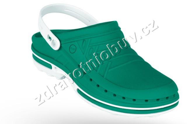 sandály WOCK Clog 06 green