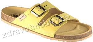 pantofle 1002 PEH2 žluté