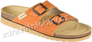 pantofle 1002/006 KLH2 oranžové