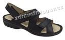 MJ 3705 012-P86 sandály černé suchý zip