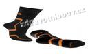 BA Trek sock černo-oranž D21001