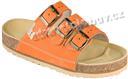 pantofle 1003 EH2 oranžové