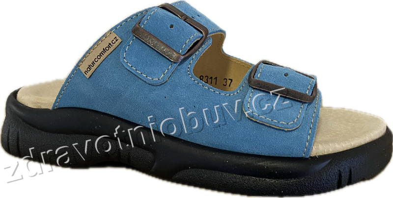 pantofle 8311 modré