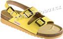 sandály 1004/006 KLH2 žluté